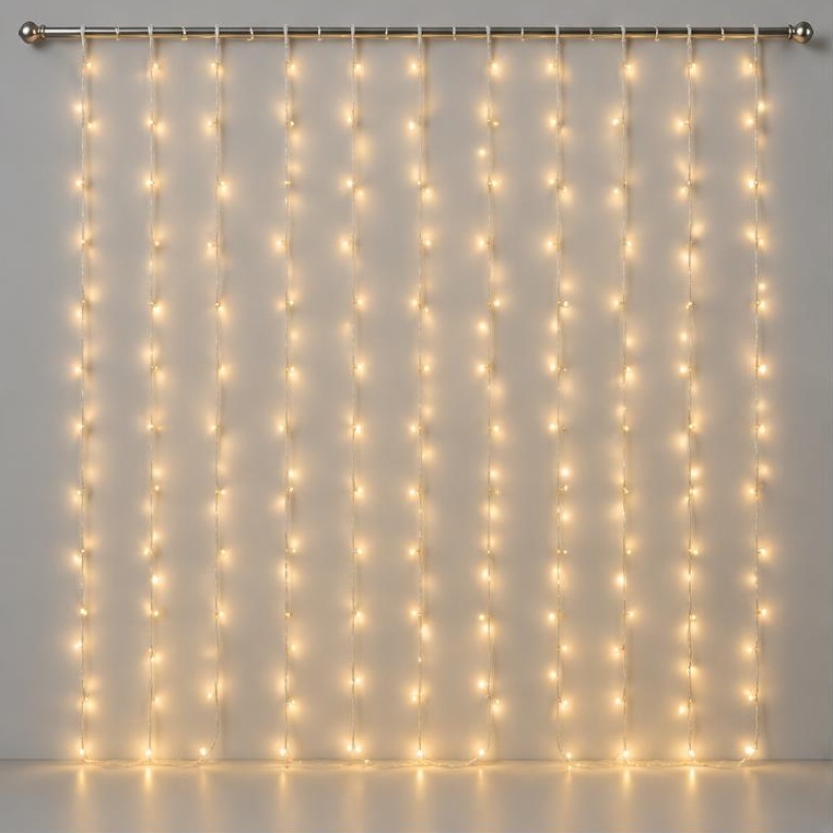 Curtain Lights • 3 × 3 m (4 Pieces)